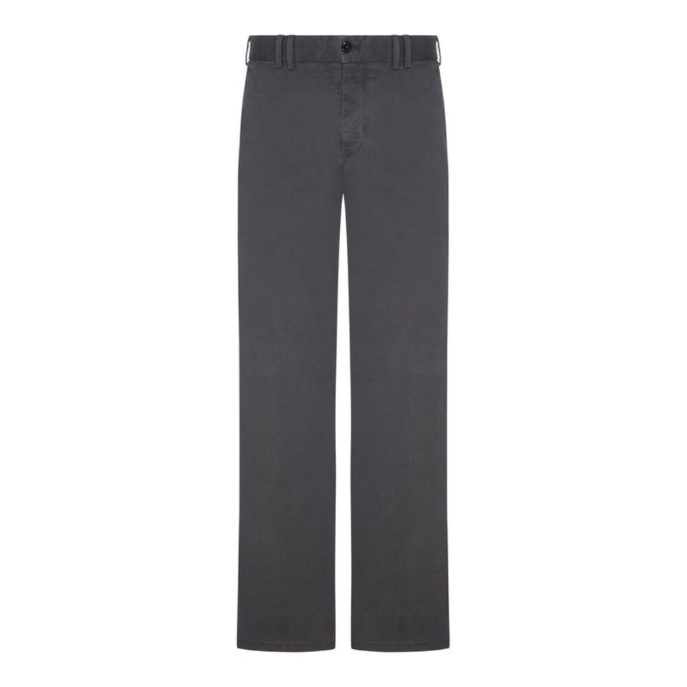 Pt Torino Men Stretch Cotton Chino Trousers With Straight Leg